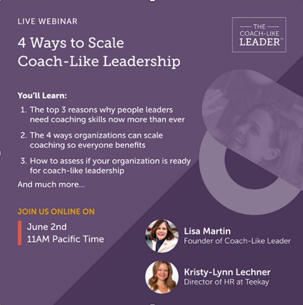 4 ways to scale coach-like leadership webinar cover picture